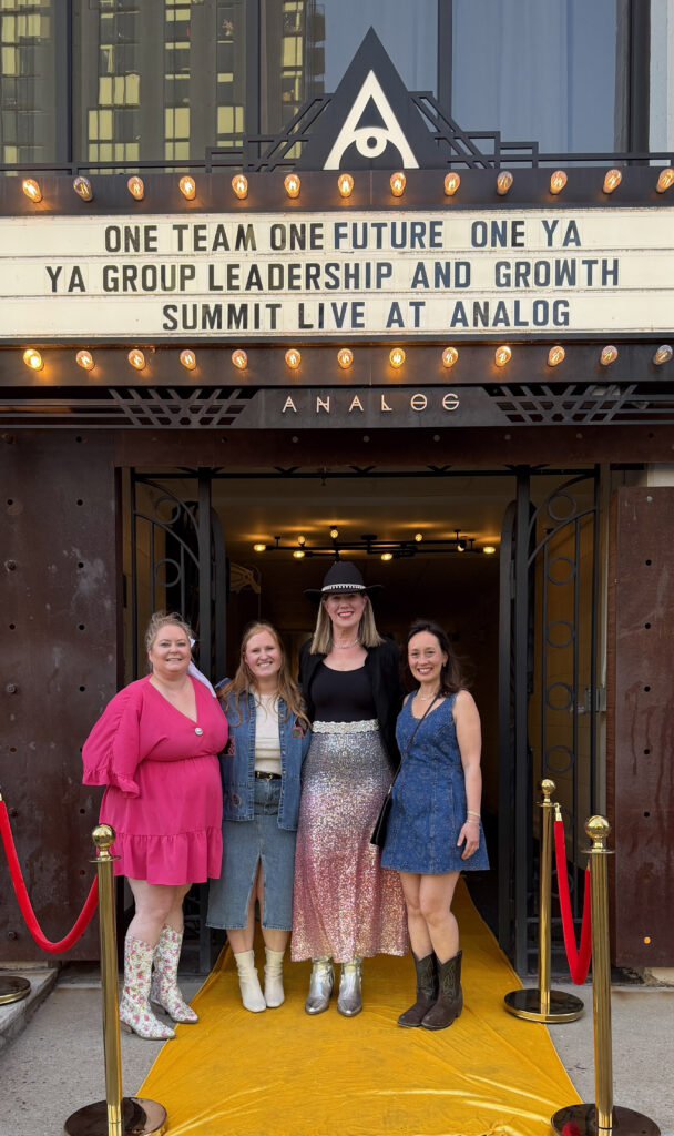 Becky Pope, Stephanie Child, Kristin Winford, Nadine Pizarro